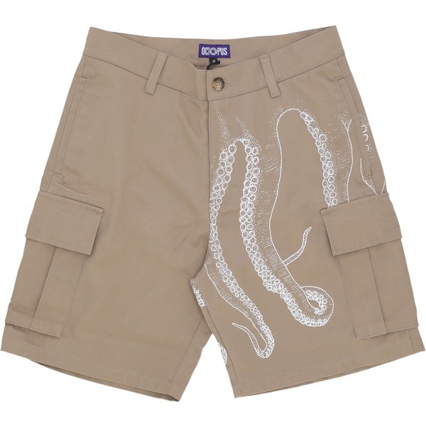 Pantalone Corto Uomo Side Cargo Short Beige