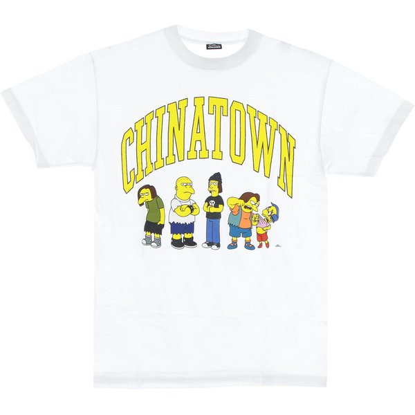 Maglietta Uomo Ha Ha Arc Tee X The Simpsons White-image