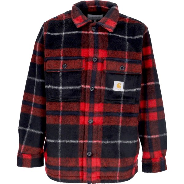 Camicia Manica Lunga Uomo Manning Shirt Manning Check/Black/Rocket-image