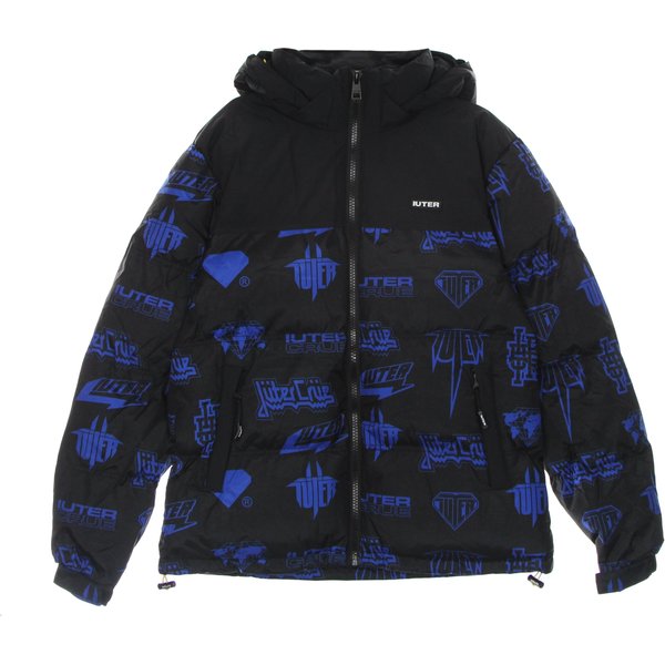 Piumino Uomo Horns Allover Puff Jacket Black