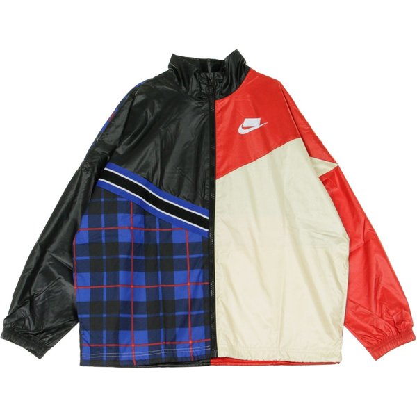Giacca A Vento Donna Jacket Woven Black/University Red/Muslin/White-image