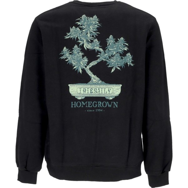 Felpa Girocollo Uomo Bonsigh Crewneck Black-image
