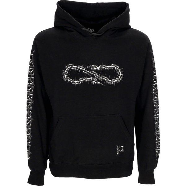 Felpa Leggera Cappuccio Uomo Gear Hoodie Black