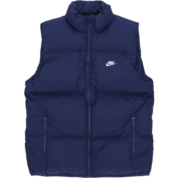 Piumino Smanicato Uomo Club Puffer Vest Midnight Navy/White-image