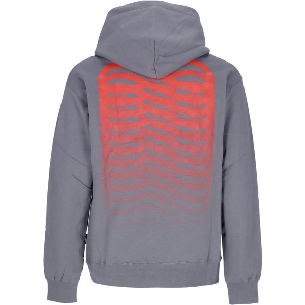 Felpa Cappuccio Uomo Ribs Hoodie Grey-image