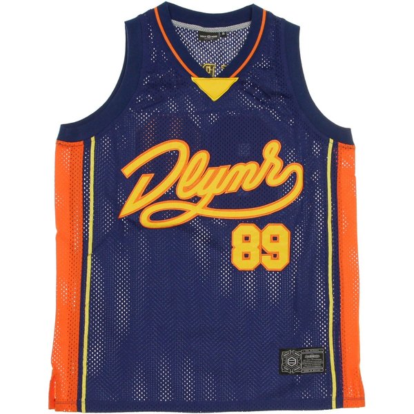 Canotta Tipo Basket Uomo Basket Tank Blue-image