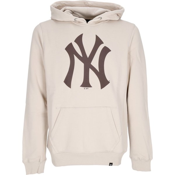 Felpa Cappuccio Uomo Mlb Burnside Hoodie Neyyan Bone-image