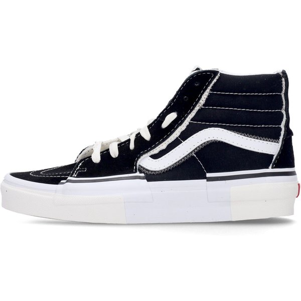 Scarpa Alta Uomo Sk8-Hi Reconstruct Black/True White-image