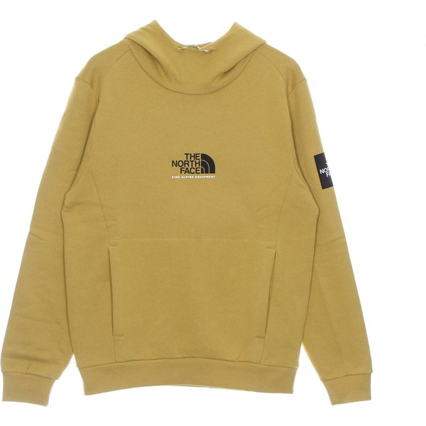 Felpa Cappuccio Uomo Fine Alpine Hoodie Antelope Tan-image