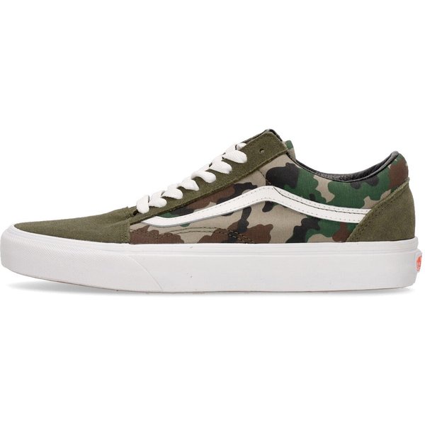 Scarpa Bassa Uomo Old Skool Camo Olive/White-image