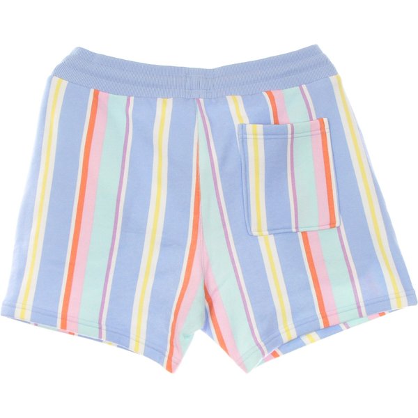 Pantaloncino Uomo Pastel Mixed Vertical Stripe Sweat Shorts Light Powdery Blue/Stripe-image
