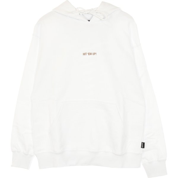 Felpa Leggera Cappuccio Uomo Ribs 2pack Hoodie White