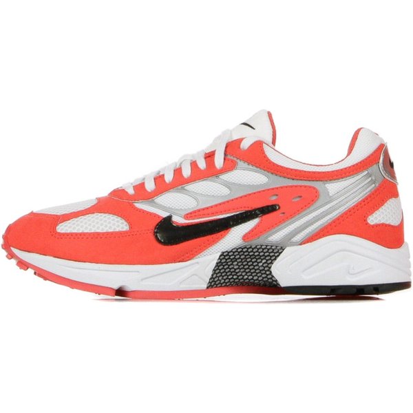 Scarpa Bassa Uomo Air Ghost Racer Track Red/Black/White/Metallic Silver-image