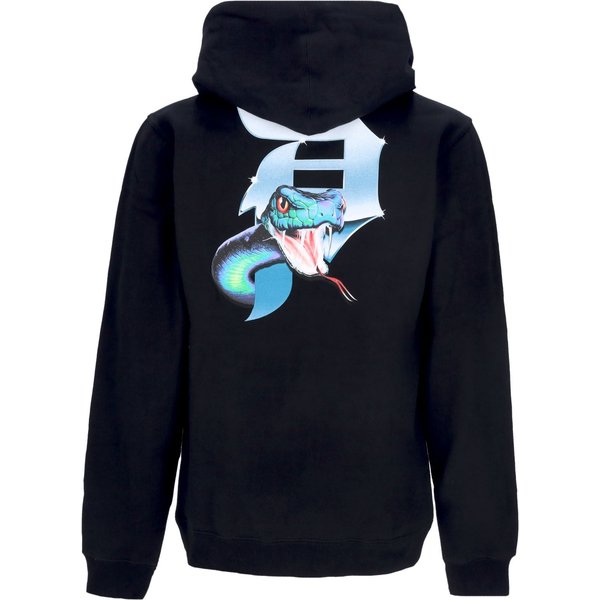Felpa Cappuccio Uomo Dirty P Viper Hood Black