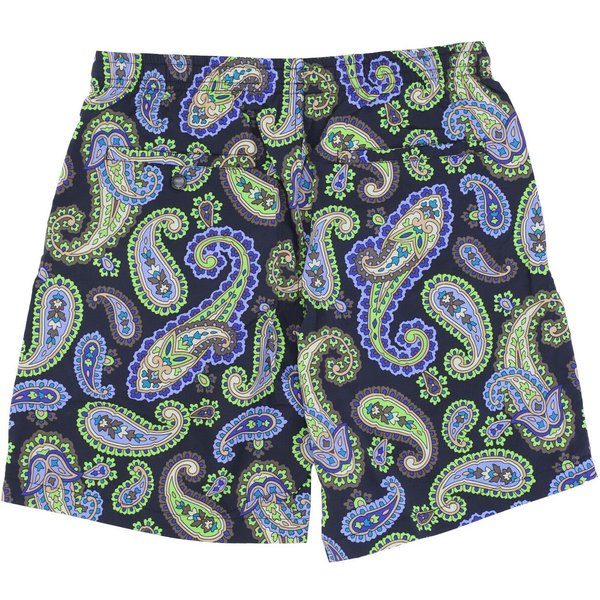 Pantaloncino Uomo Paisley Easy Short Black-image