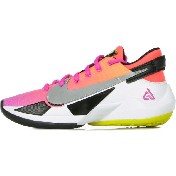 Scarpa Bassa Uomo Zoom Freak 2 X Giannis Antetokounmpo Bright Crimson/Black/Fire Pink/White-image