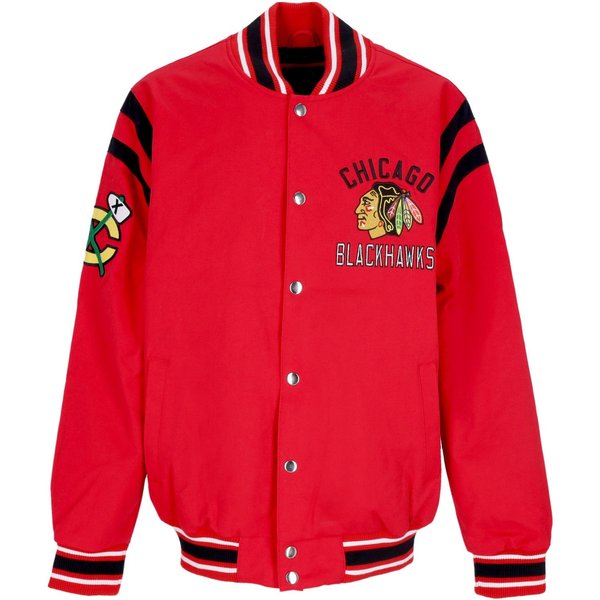 Giubbotto Bomber Uomo Nhl Tailback Varsity Jacket Chibla Original Team Colors-image