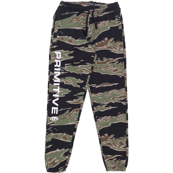 Pantalone Tuta Felpato Uomo Tiger Fleece Pant Green-image