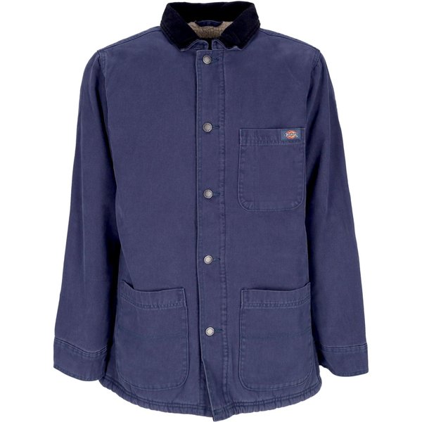 Giacca Workwear Uomo Duck Canvas Chore Coat Stone Washed Navy-image