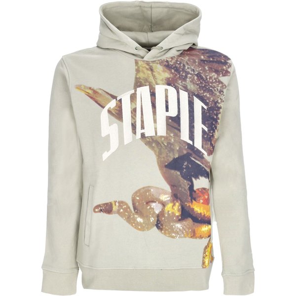 Felpa Cappuccio Uomo Montrose Graphic Hoodie Sage