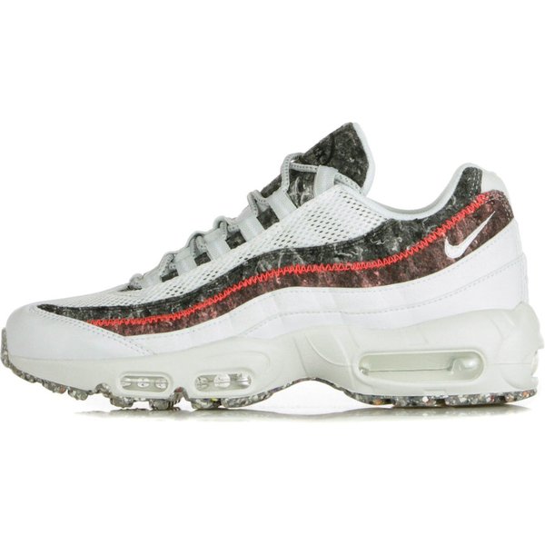 Scarpa Bassa Uomo Air Max 95 White/Photon Dust/Bright Crimson-image