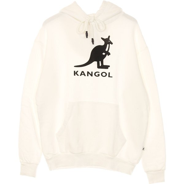 Felpa Cappuccio Uomo Amos Off White/Black-image