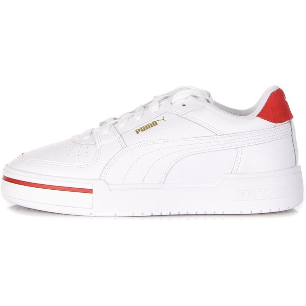 Scarpa Bassa Uomo Ca Pro Heritage White/White/High Risk Red-image