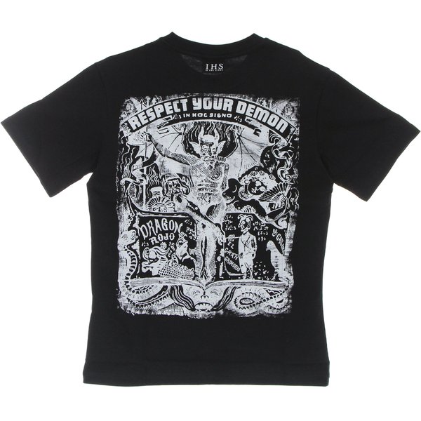 Maglietta Uomo Respect Your Demon Basic Tee Black-image