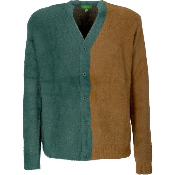Cardigan Uomo Feels Good Cardigan Brown-image