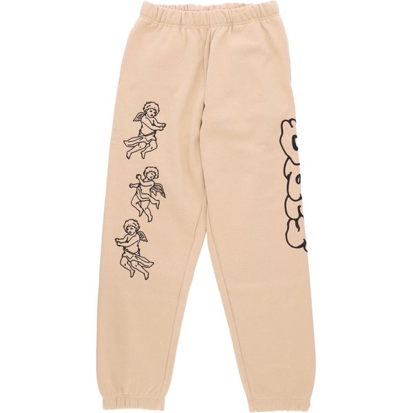 Pantalone Tuta Felpato Uomo Cherubs Sweatpants Oat Milk