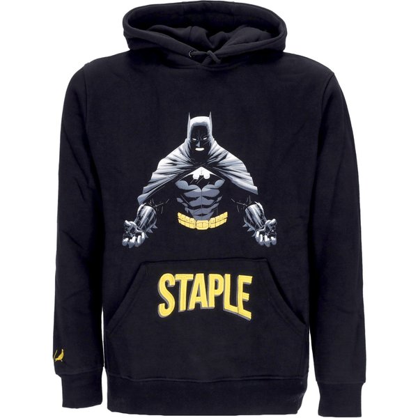 Felpa Cappuccio Uomo Graphic Hoodie X Batman Black-image