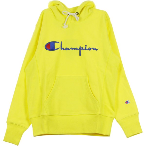 Felpa Cappuccio Uomo Hooded Sweatshirt Yellow-image