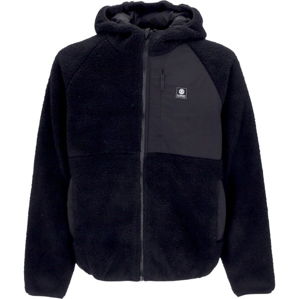 Orsetto Uomo Wolfe Zip Hoodie Flint Black-image