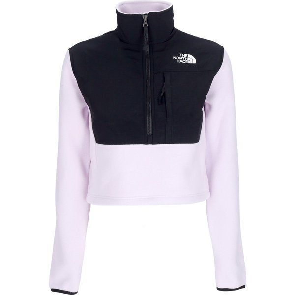 Giubbotto Pile Infilabile Donna W Denali Crop Lavender Fog