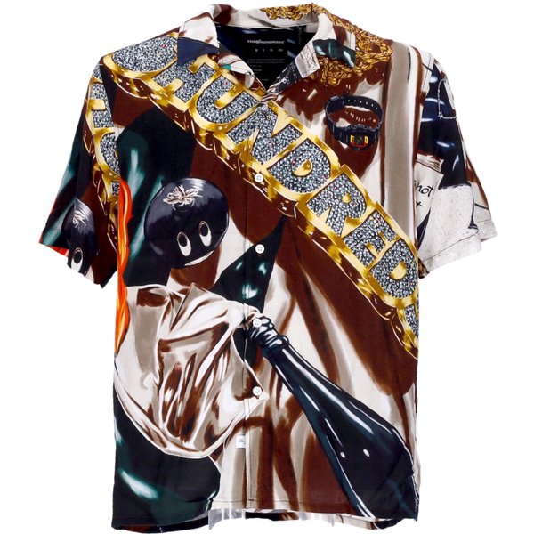 Camicia Manica Corta Uomo Memorabilia Woven Multi-image