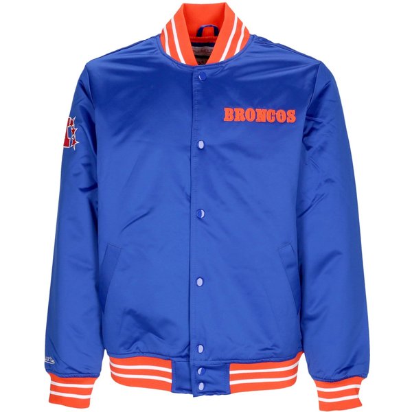 Giubbotto Bomber Uomo Nfl Heavyweight Satin Jacket Denbro Original Team Colors-image