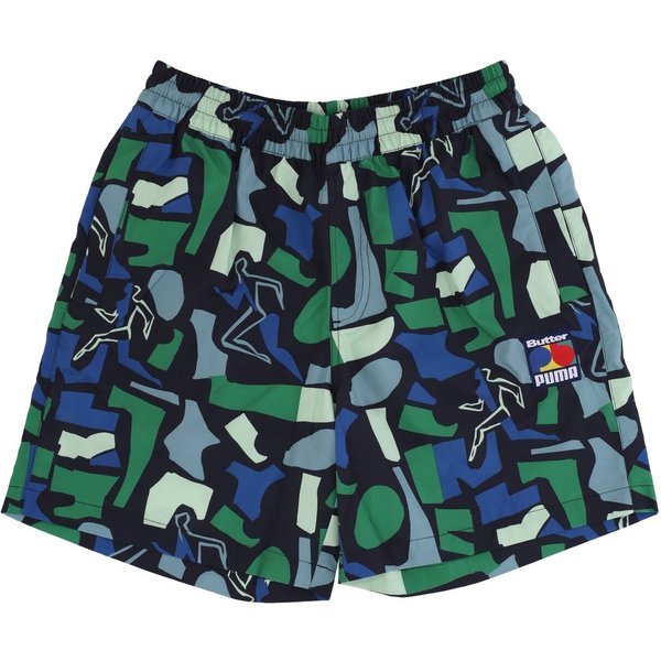 Pantaloncino Uomo All Over Print Shorts X Butter Goods Mineral Blue-image