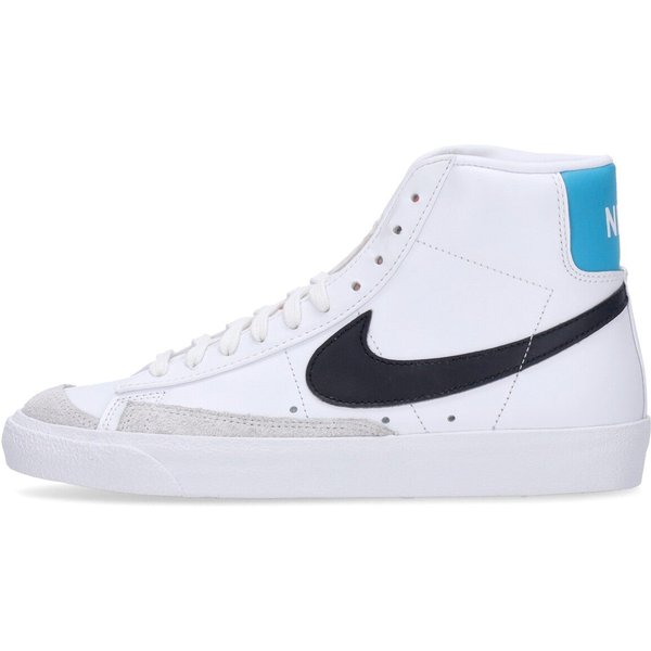 Scarpa Alta Uomo Blazer Mid 77 Vintage White/Black/Blue Lightning/White-image