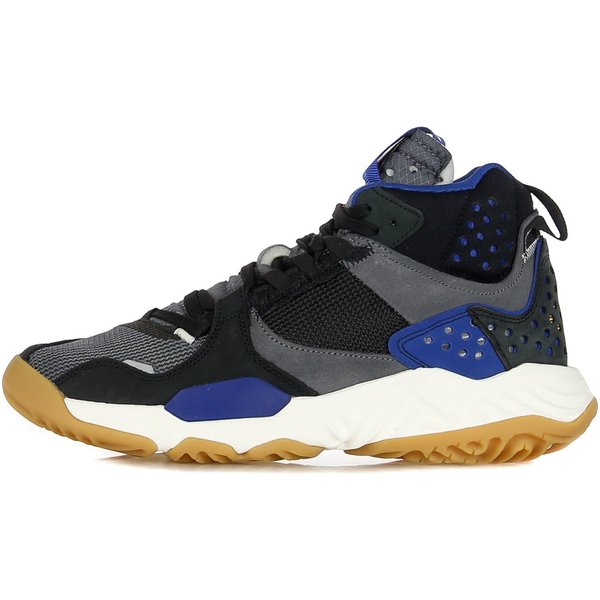 Scarpa Alta Uomo Jordan Delta Mid Black/gym Red/dark Grey/storm Blue