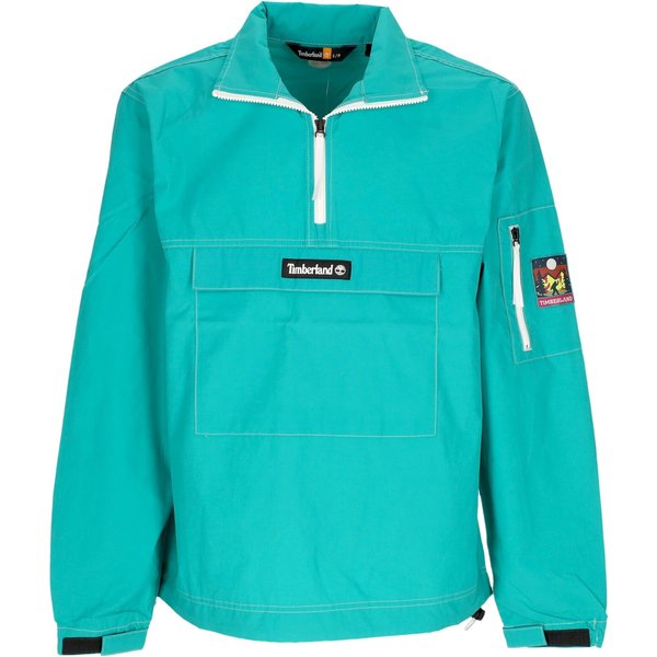 Giacca A Vento Infilabile Uomo Hiking Anorak Columbia Blue-image