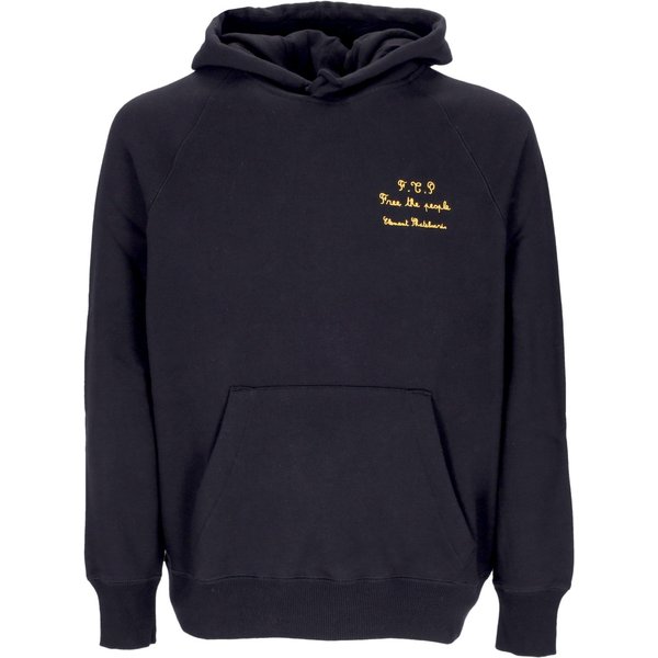 Felpa Cappuccio Uomo Pexe Power Hoodie Flint Black-image