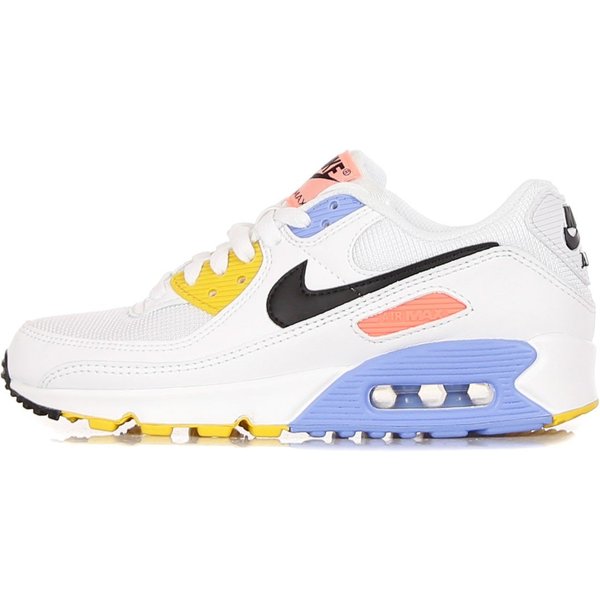 Scarpa Bassa Donna W Air Max 90 White/Black/Pure Platinum/Solar Flare-image