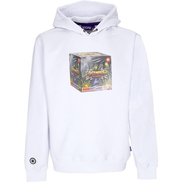 Felpa Cappuccio Uomo Blaster Hoodie White-image