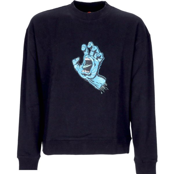 Felpa Leggera Girocollo Uomo Cabana Hand Crew Black-image