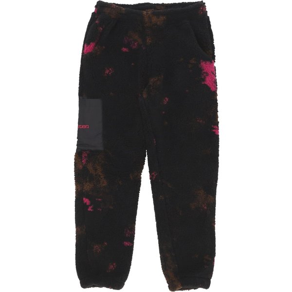 Orsetto Uomo Tie Dye Fur Pant Black-image