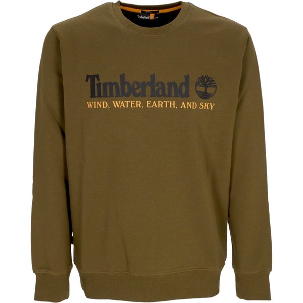 Felpa Girocollo Uomo Wwes Crewneck Bb Dark Olive