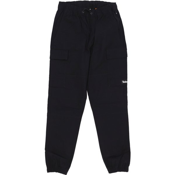 Pantalone Lungo Uomo Cargo Ripstop Pant Black-image