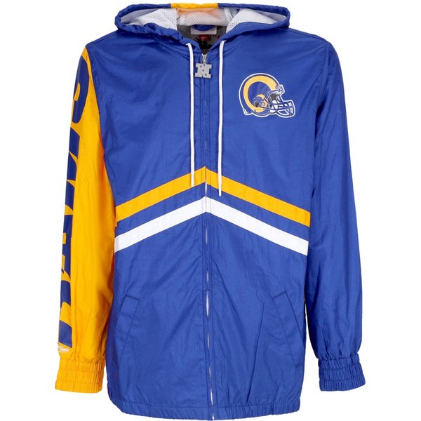 Giacca A Vento Uomo Nfl Undeniable Full Zip Windbreaker Losram Royal-image
