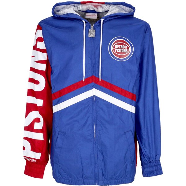 Giacca a Vento Uomo Nba Undeniable Full Zip Windbreaker Hardwood Classics Detpis Royal