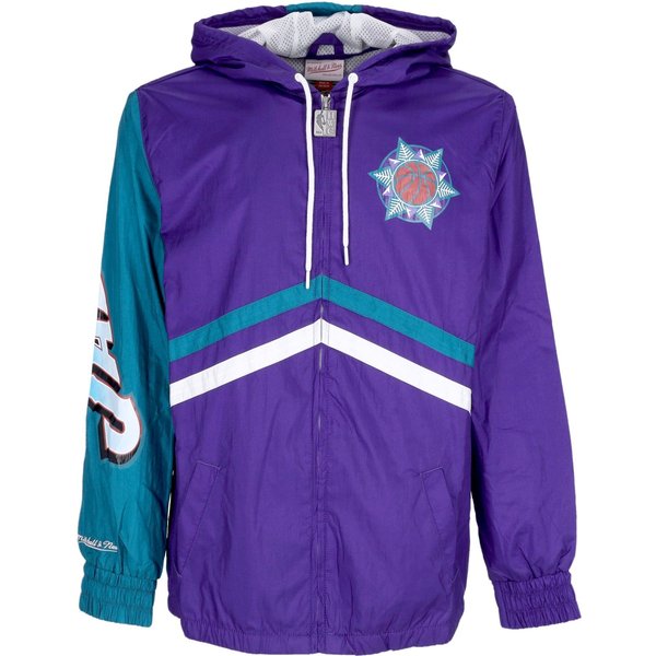 Giacca A Vento Uomo Nba Undeniable Full Zip Windbreaker Hardwood Classics Utajaz Purple-image